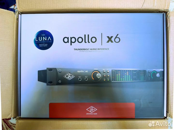 Universal Audio Apollo X6 HE Новая В наличии