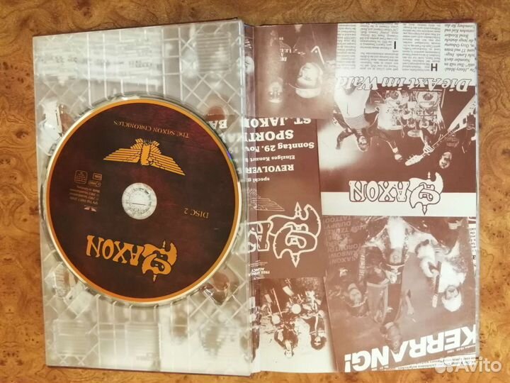 Двд диски Saxon