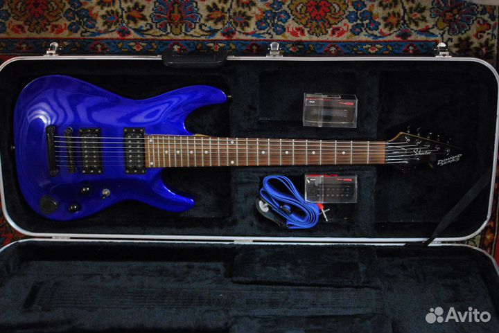 Очень редкий Schecter Omen-7 с DiMarzio Blaze