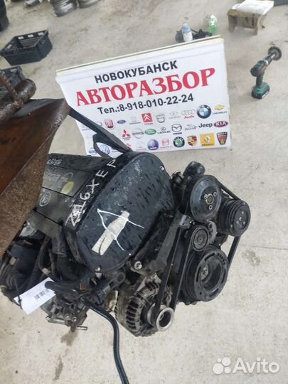 Двигатель opel zafira B 2008 рест. 1,6 Z16XEP/Z16X