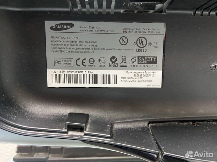 Монитор Samsung 22