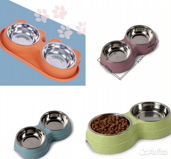 Миска для животных новая 2 вида