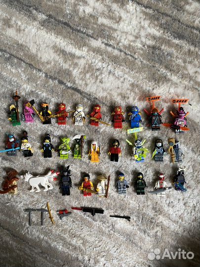 Lego ninjago минифигурки