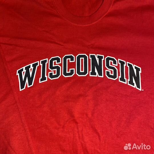 Винтажный лонгслив Steve & Barry's Wisconsin