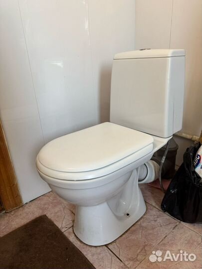 Тумба для ванной с раковиной и туалетом