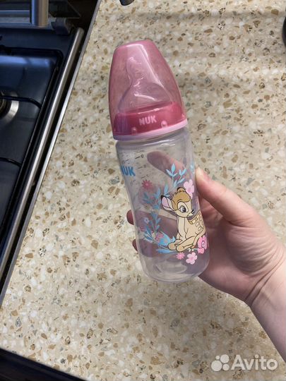 Бутылочка nuk новая