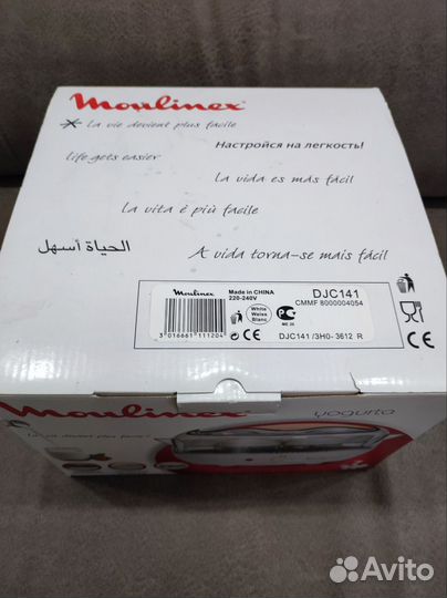 Новая йогуртница moulinex yogurta DJC141