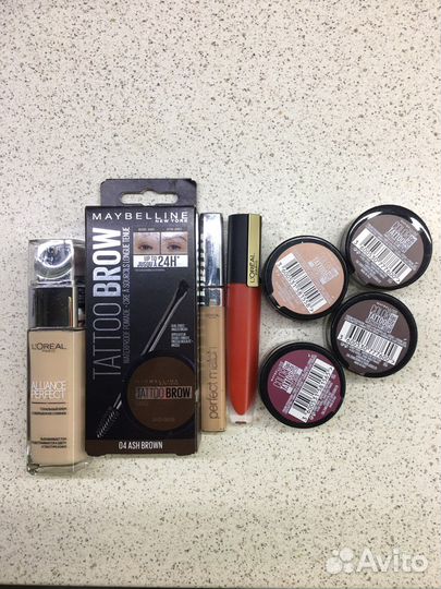 Косметика декоративная loreal, maybelline