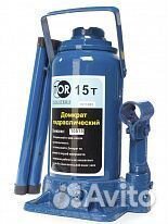 Домкрат гидравлический бутылочный дг-15 г/п 15т