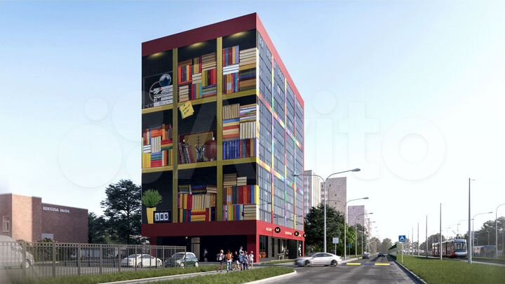 1-к. квартира, 45,2 м², 6/10 эт.