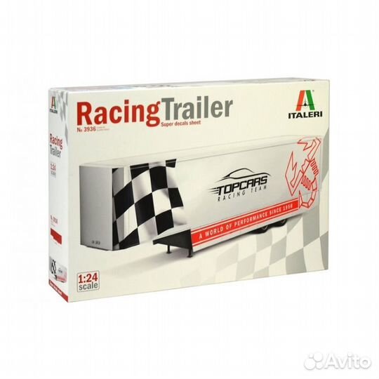 3936 Racing Trailer /полуприцеп/ 1/24