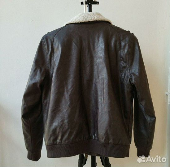 Куртка дубленка авиатор Members Only