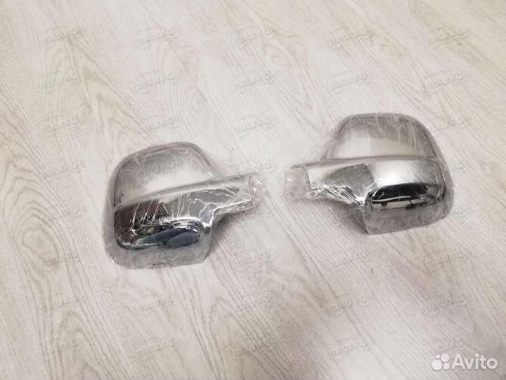 Накладки на зеркала (хром) Citroen Berlingo 2012+