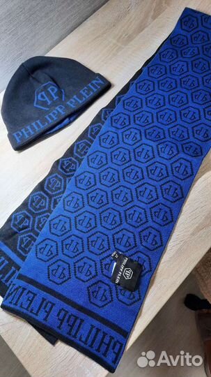 Вязаная шапка мужская