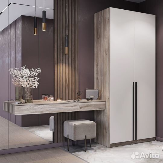 Шкаф 2-х створчатый распашной