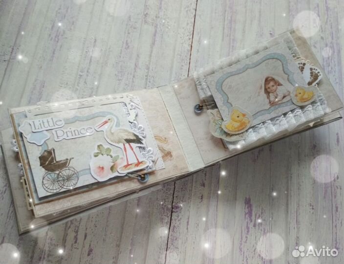 Детский мини альбом для мальчика