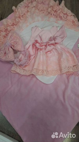 Конверт на выписку для девочки