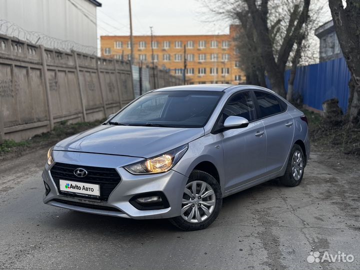 Hyundai Solaris 1.4 МТ, 2017, 110 000 км