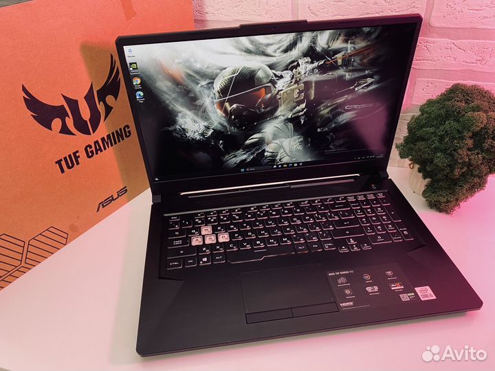 Tuf F17 FX706LI/i5-10300H/GTX1650Ti(4GB) RAM16GB