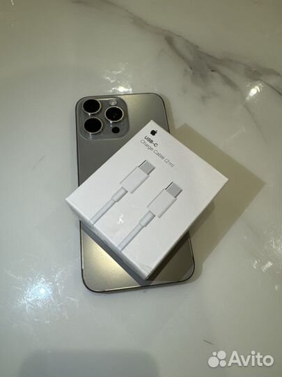 Кабель apple type c / type c 2м macbook iPad ipho