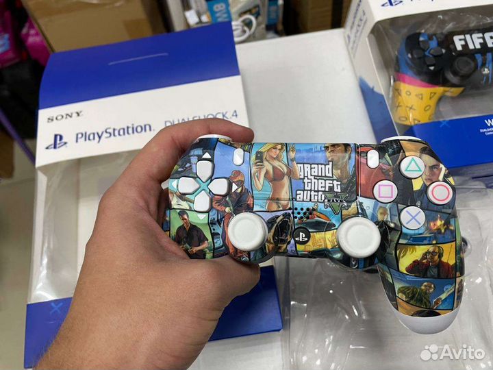 Джойстик для пс4 гта5 новый