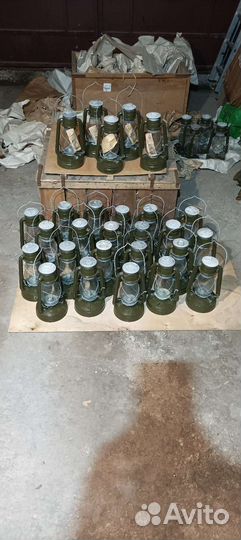 Фонари керосиновые (летучая мышь) СССР