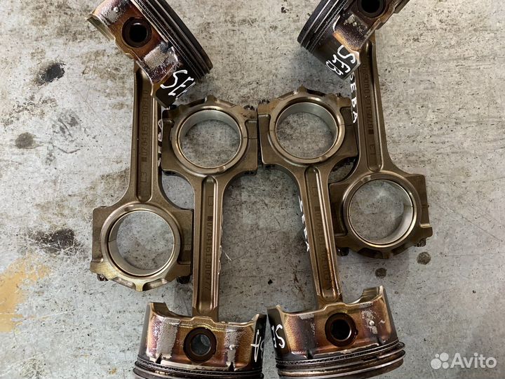 Шатуны в сборе с поршнями Форд Мондео seba