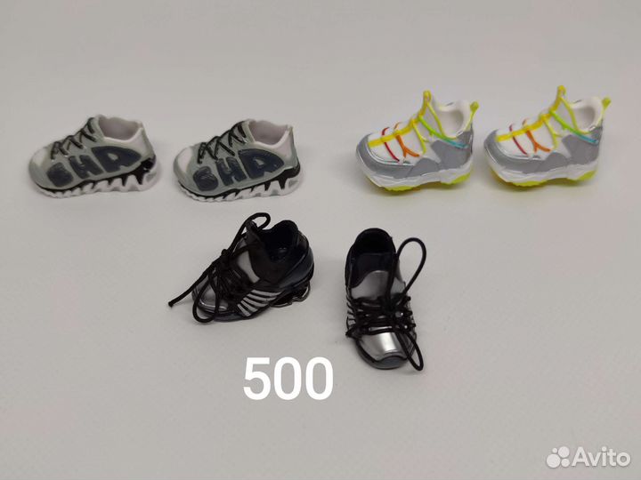 Кеды и очки от Rainbow high и Shadow high