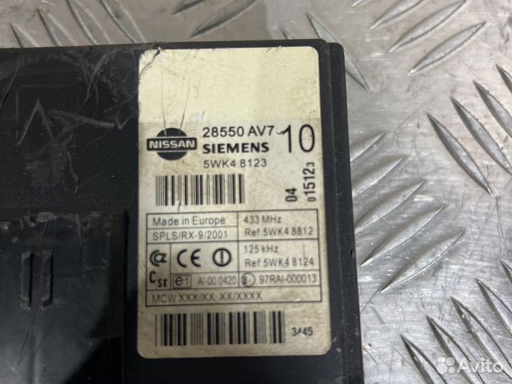 Блок комфорта nissan primera p 12