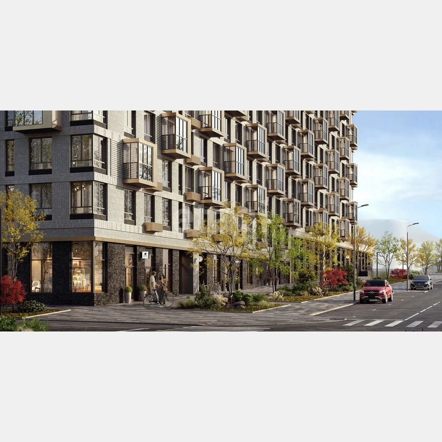 1-к. квартира, 32,3 м², 12/17 эт.