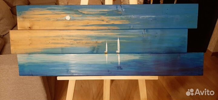 Картина на дереве