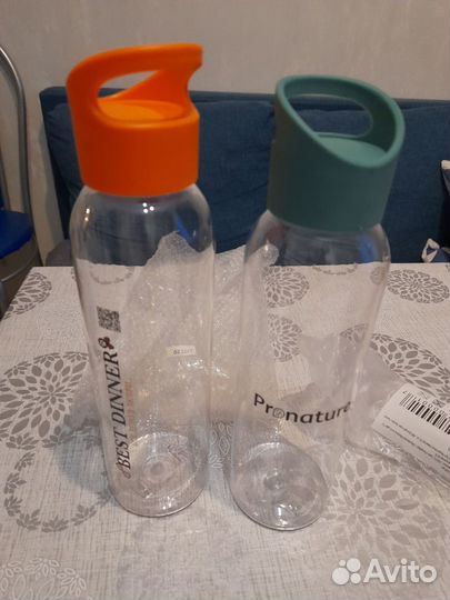 Бутылки дорожные для воды