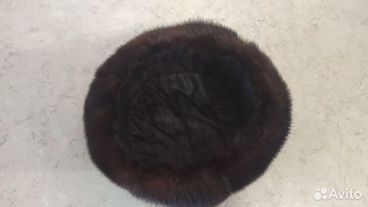 Норковая шапка мужская