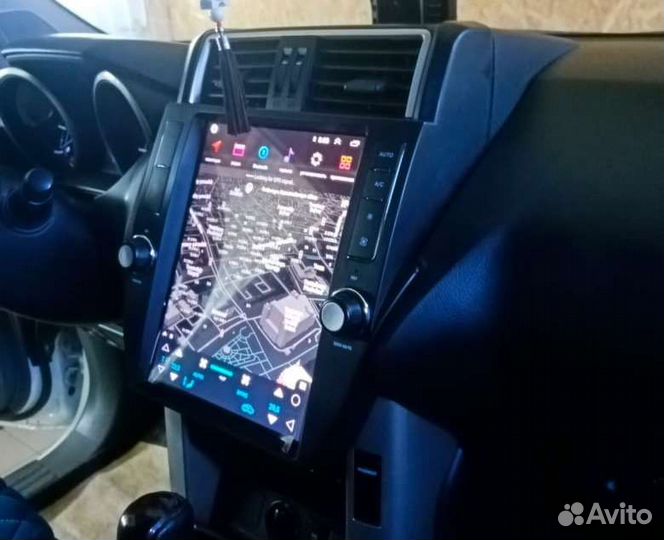 Магнитола Android Тесла Toyota Land Cruiser Prado