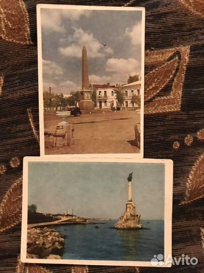 Открытки Севастополь и Симферополь