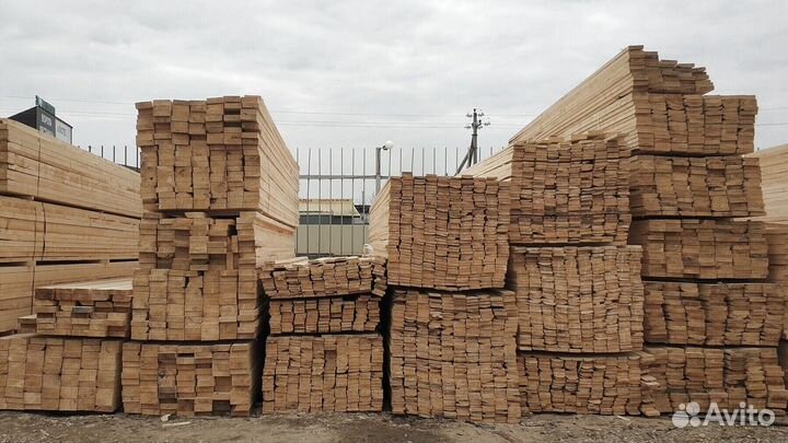 Доска обрезная 50х150х6000