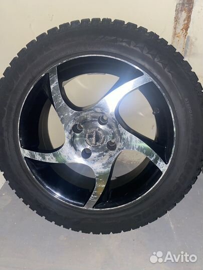 Колеса R16 4/108 на зимней резине 205/55