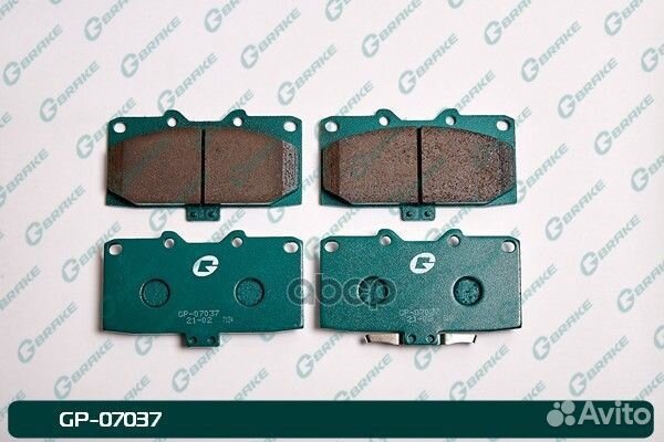 Колодки G-brake GP-07037 26296AE120,26296AE