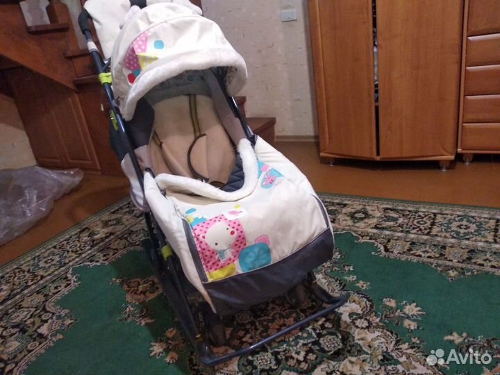 Коляска санки