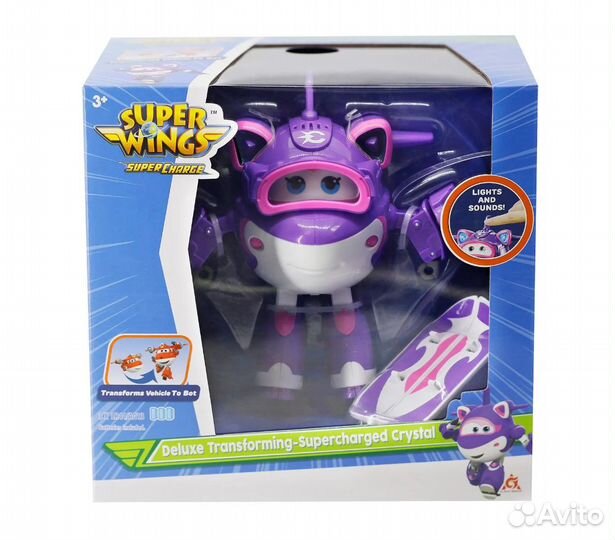 Делюкс трансформер Суперзаряженный Кристалл EU7409