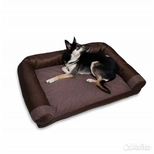 Диван-лежак для собак 120*70см для крупных пород
