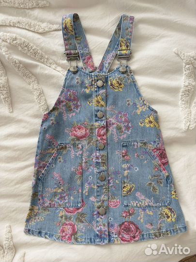 Next джинсовый сарафан