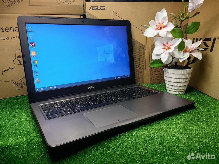 Ноутбук для учебы и игр dell R7 M445 4 Gb