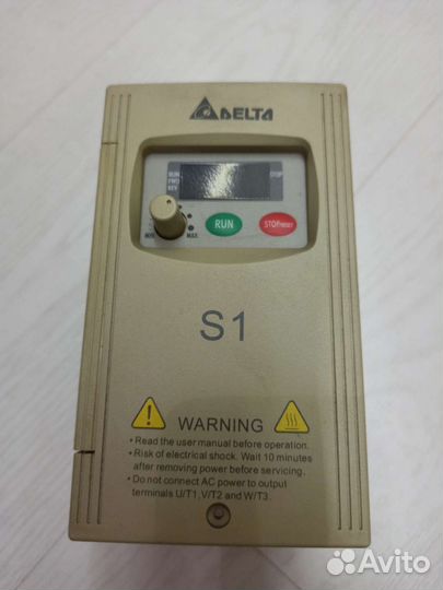 Частотный преобразователь, частотник Delta 0,75кВт