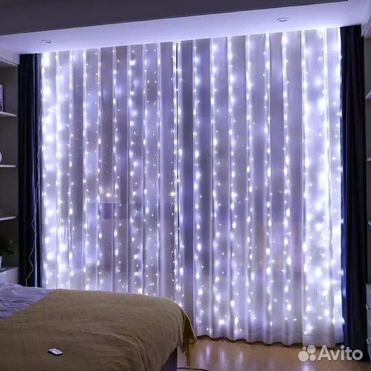 Гирлянды шторы в наличии