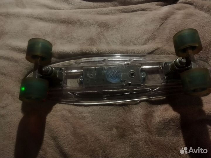 Скейт Пениборд светящийся