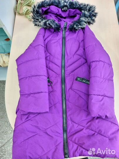 Пальто зимнее для девочки