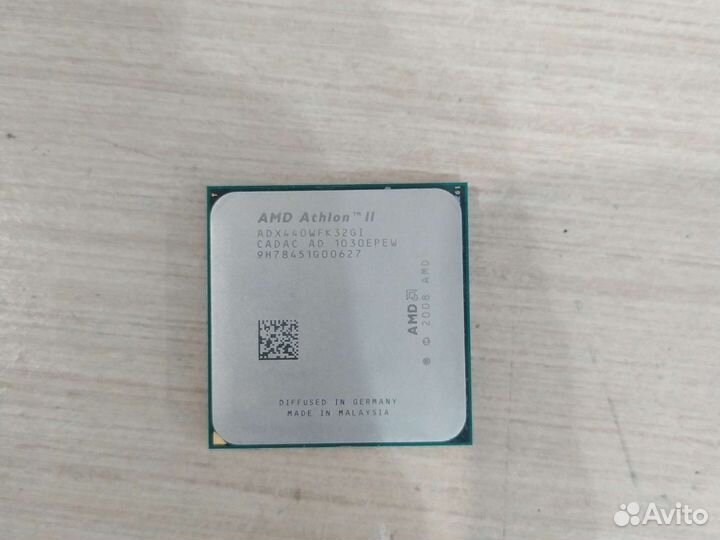 Процессор amd athlon x3 440