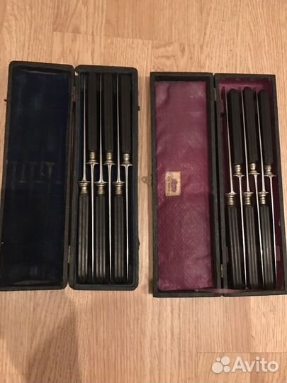 Набор ножей эпохи Наполеона III, 1860, Франция