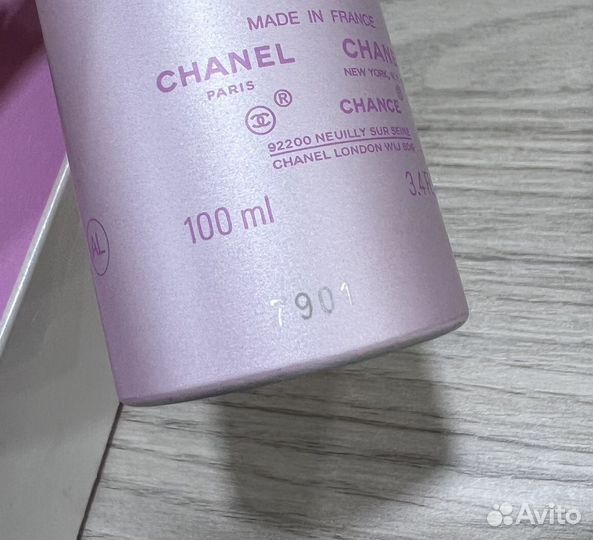 Парфюмерная вода Chanel новая оригинал